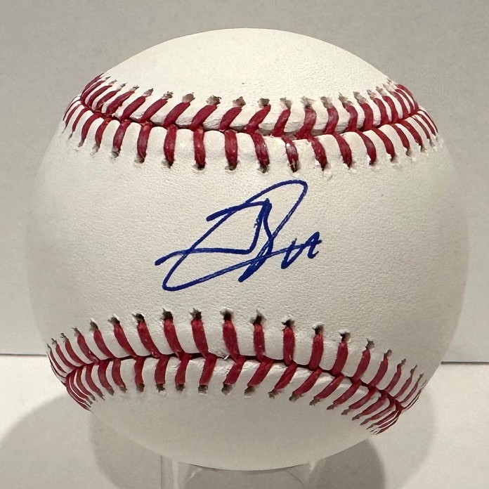 JACKSON CHOURIO SIGNED OFFICIAL MLB BASEBALL - BREWERS - MLB