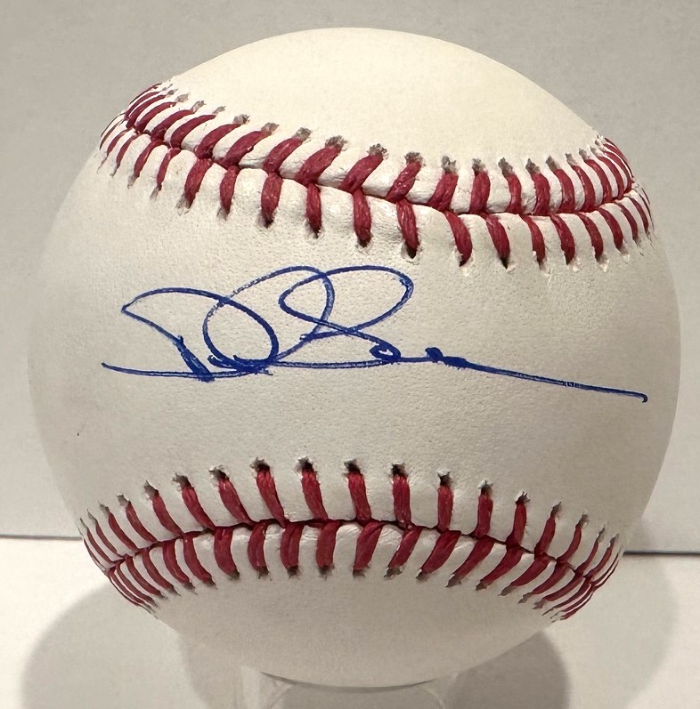 DALE SVEUM SIGNED OFFICIAL MLB BASEBALL - BREWERS - BAS