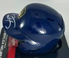 BRICE TURANG SIGNED RAWLINGS BREWERS BLUE MINI HELMET - BAS