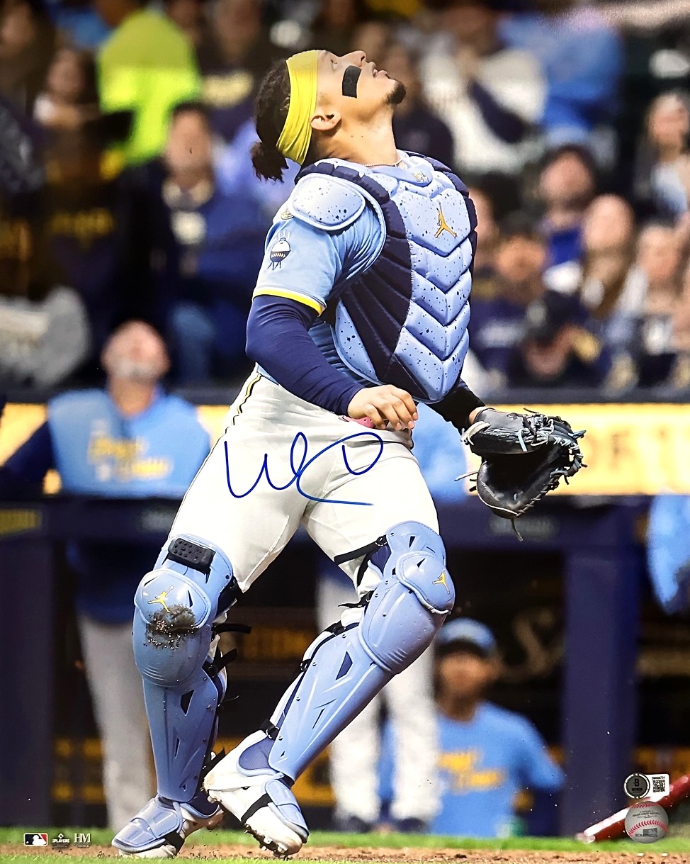WILLIAM CONTRERAS SIGNED BREWERS 16X20 PHOTO #11 - BAS