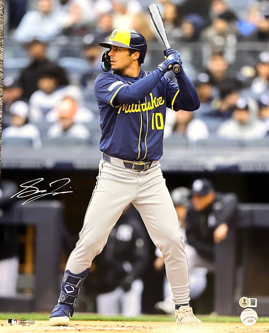 SAL FRELICK SIGNED BREWERS 16X20 PHOTO #4 - BAS