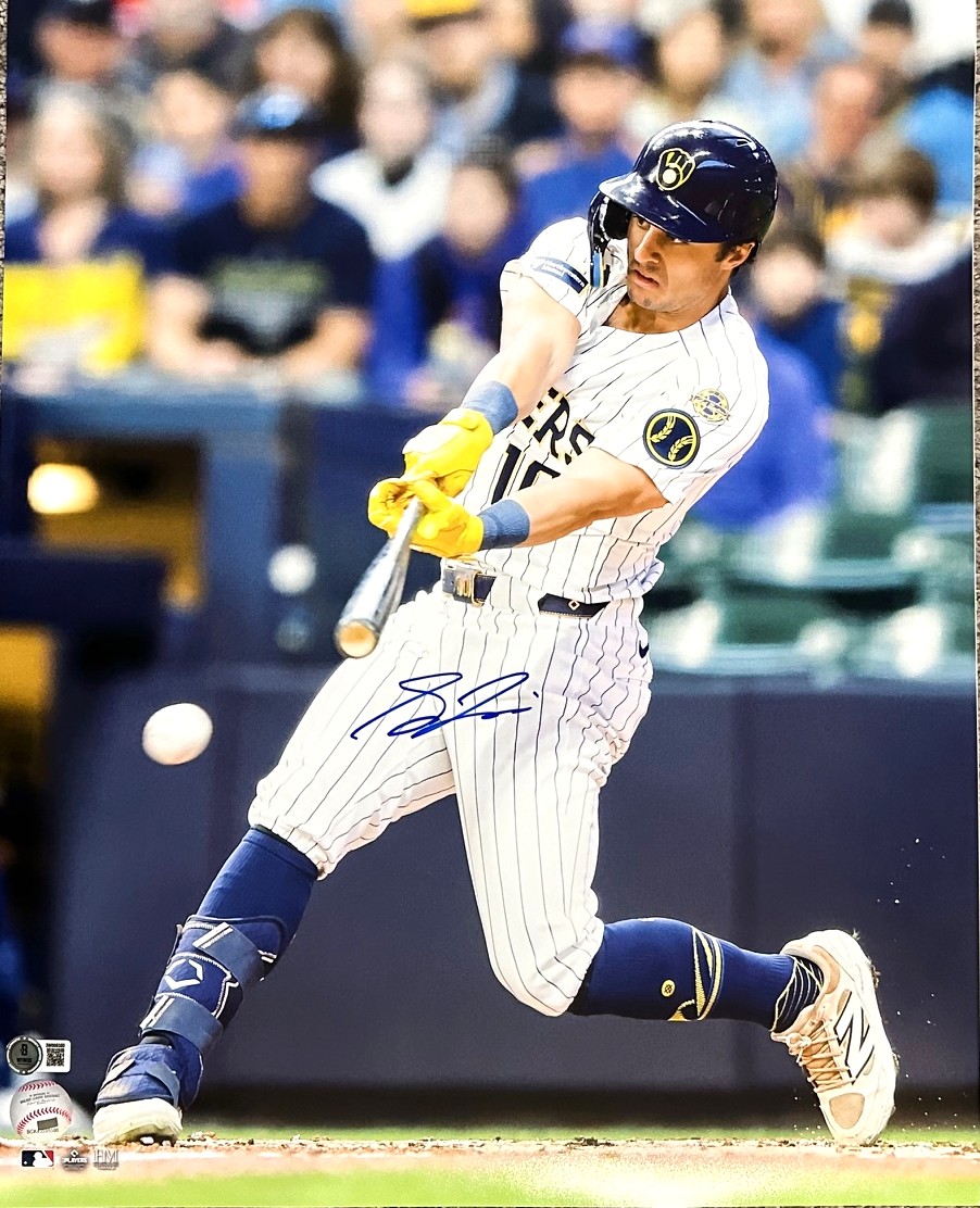SAL FRELICK SIGNED BREWERS 16X20 PHOTO #6 - BAS