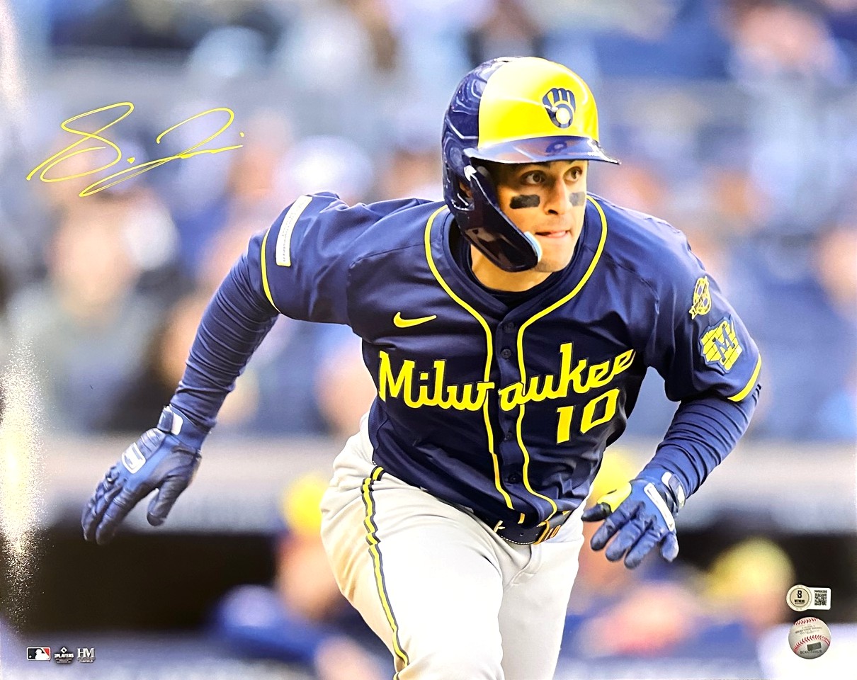 SAL FRELICK SIGNED BREWERS 16X20 PHOTO #5 - BAS