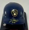 JACOB MISIOROWSKI SIGNED RAWLINGS BREWERS BLUE MINI HELMET - PROVA