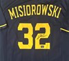 JACOB MISIOROWSKI SIGNED CUSTOM REPLICA BREWERS BLUE JERSEY  - PROVA