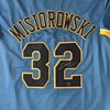 JACOB MISIOROWSKI SIGNED CUSTOM REPLICA BREWERS MKE JERSEY  - PROVA