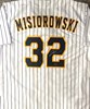 JACOB MISIOROWSKI SIGNED CUSTOM REPLICA BREWERS PINSTRIPE JERSEY  - PROVA