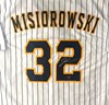 JACOB MISIOROWSKI SIGNED CUSTOM REPLICA BREWERS PINSTRIPE JERSEY  - PROVA
