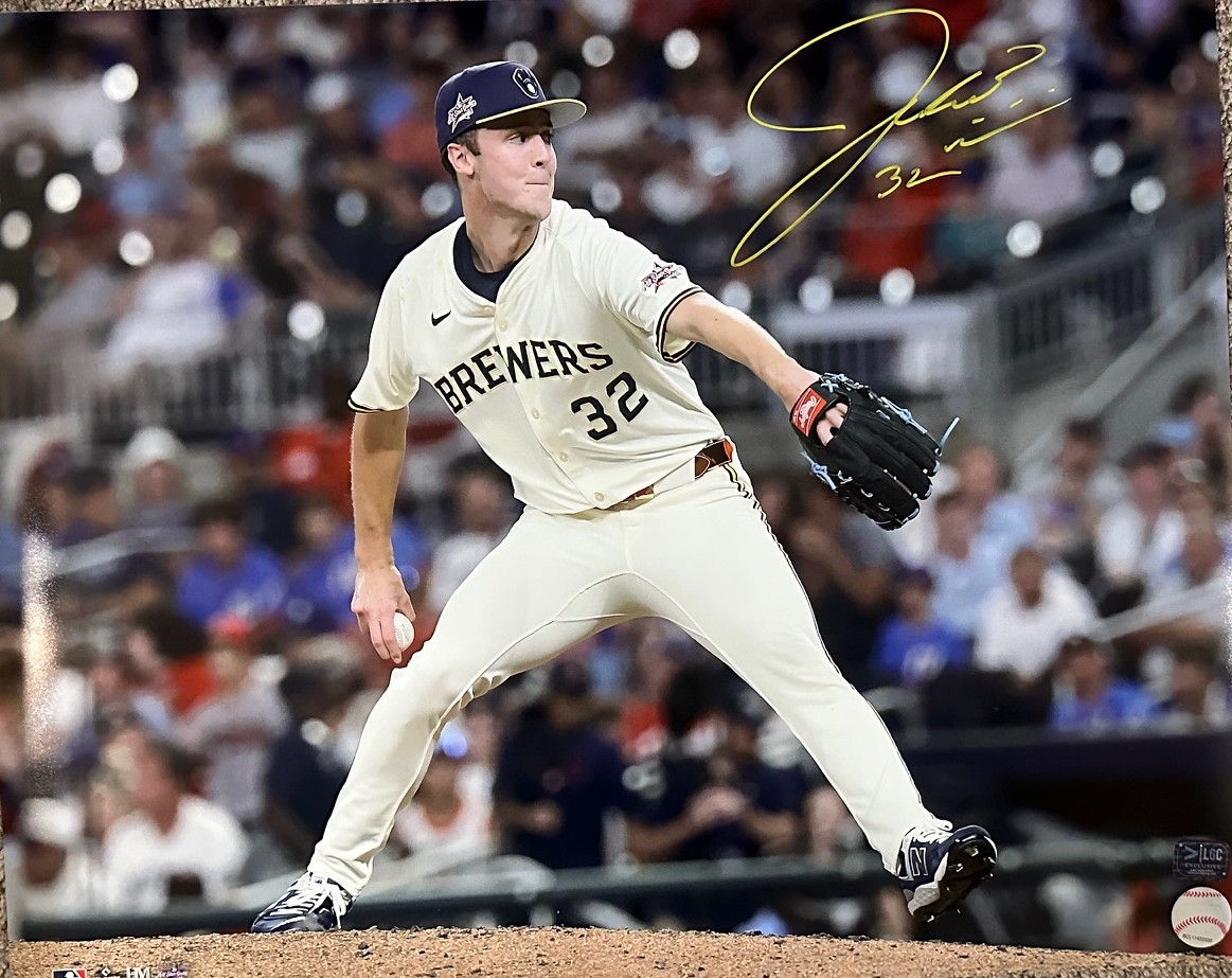 JACOB MISIOROWSKI SIGNED BREWERS 16X20 PHOTO #3 - PROVA