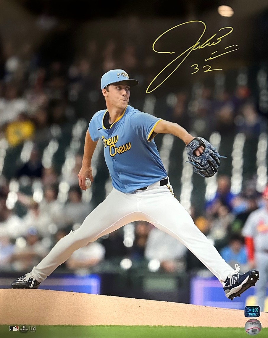 JACOB MISIOROWSKI SIGNED BREWERS 16X20 PHOTO #2 - PROVA