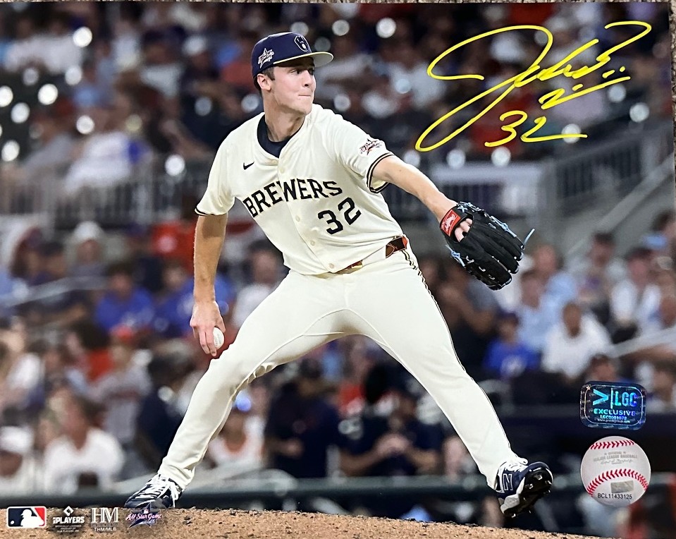 JACOB MISIOROWSKI SIGNED BREWERS 8X10 PHOTO #3 - PROVA