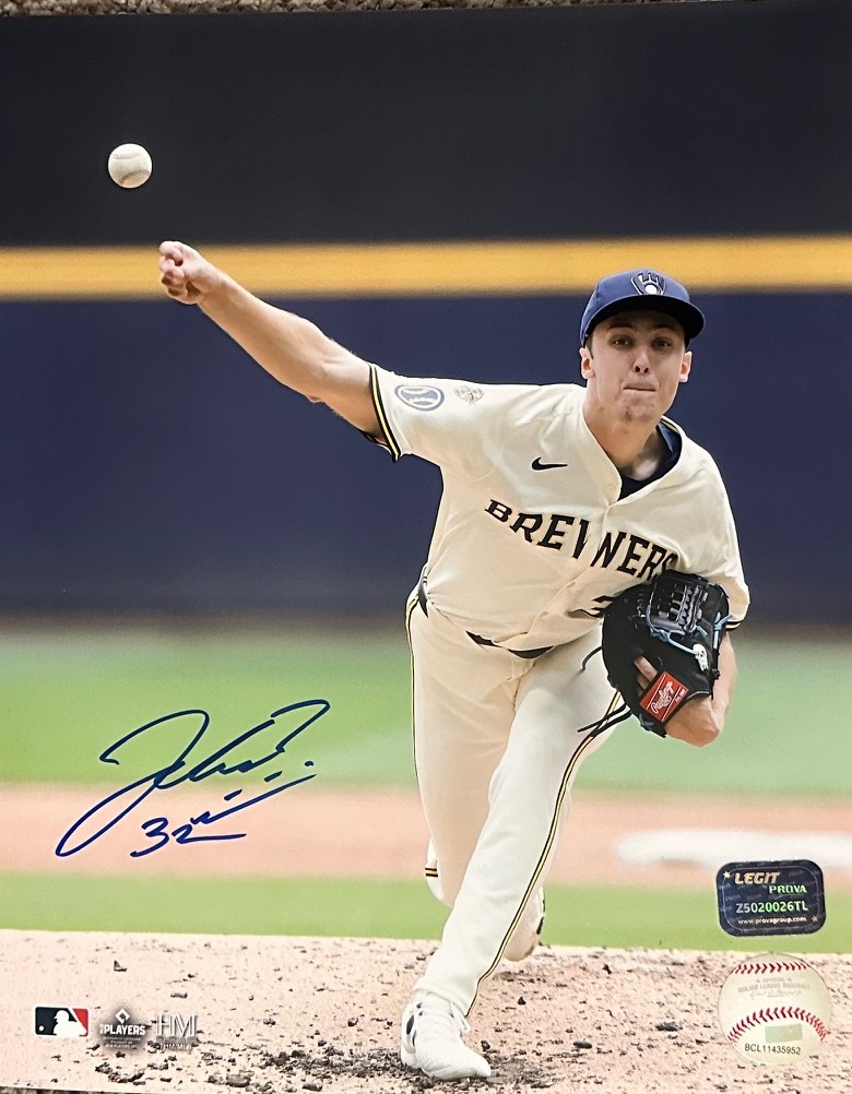JACOB MISIOROWSKI SIGNED BREWERS 8X10 PHOTO #4 - PROVA