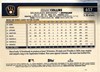 ISAAC COLLINS SIGNED 2025 TOPPS BREWERS ROOKIE CARD #657