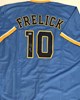 SAL FRELICK SIGNED CUSTOM REPLICA BREWERS MKE CITY EDITION JERSEY - BAS