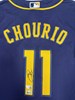 JACKSON CHOURIO SIGNED OFFICIAL NIKE BLUE BREWERS JERSEY - FAN Copy