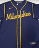 JACKSON CHOURIO SIGNED OFFICIAL NIKE BLUE BREWERS JERSEY - FAN Copy