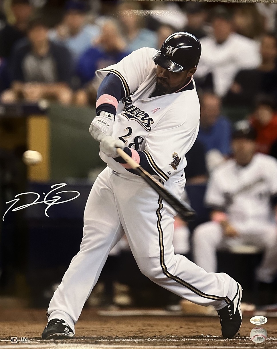 PRINCE FIELDER SIGNED BREWERS 16X20 PHOTO #5 - JSA