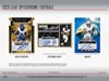 2025 Leaf Optichrome Jumbo Football Hobby Box - 15 Cards Per Box