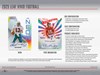 2025 Leaf Vivid Football Jumbo Hobby Box - 12 Cards Per Box