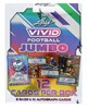 2025 Leaf Vivid Football Jumbo Hobby Box - 12 Cards Per Box
