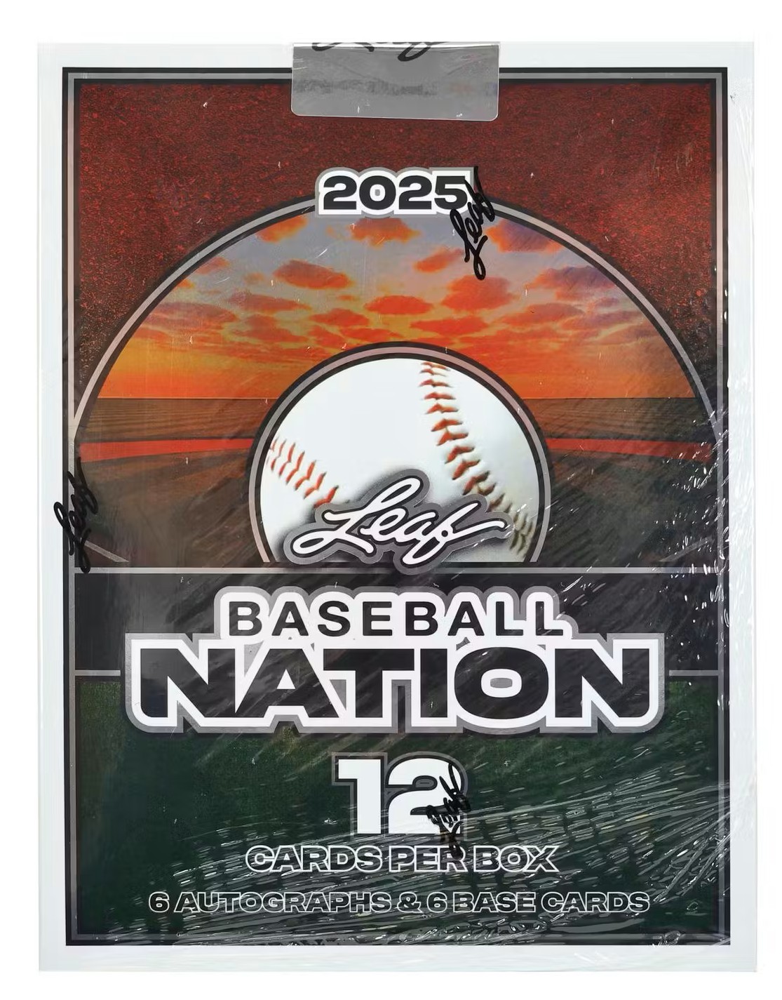 2025 Leaf Baseball Nation Hobby Box - 12 Cards Per Box