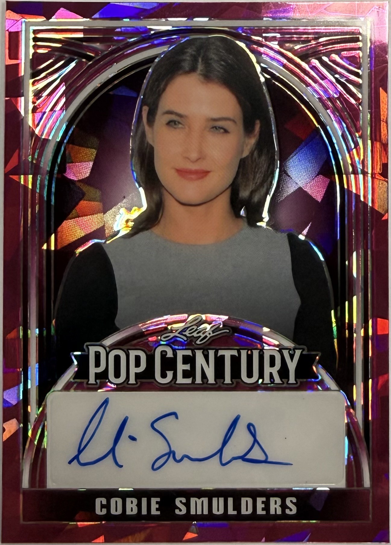 COBIE SMULDERS SIGNED CARD /7 - 2024 LEAF POP CENTURY #BA-CS3