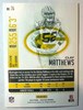 CLAY MATTHEWS SIGNED 2016 PANINI PRESTIGE CARD #76
