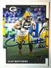 CLAY MATTHEWS SIGNED 2017 DONRUSS CARD #103 - JSA