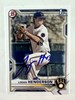 LOGAN HENDERSON SIGNED 2021 BOWMAN BREWERS ROOKIE CARD #BD-114