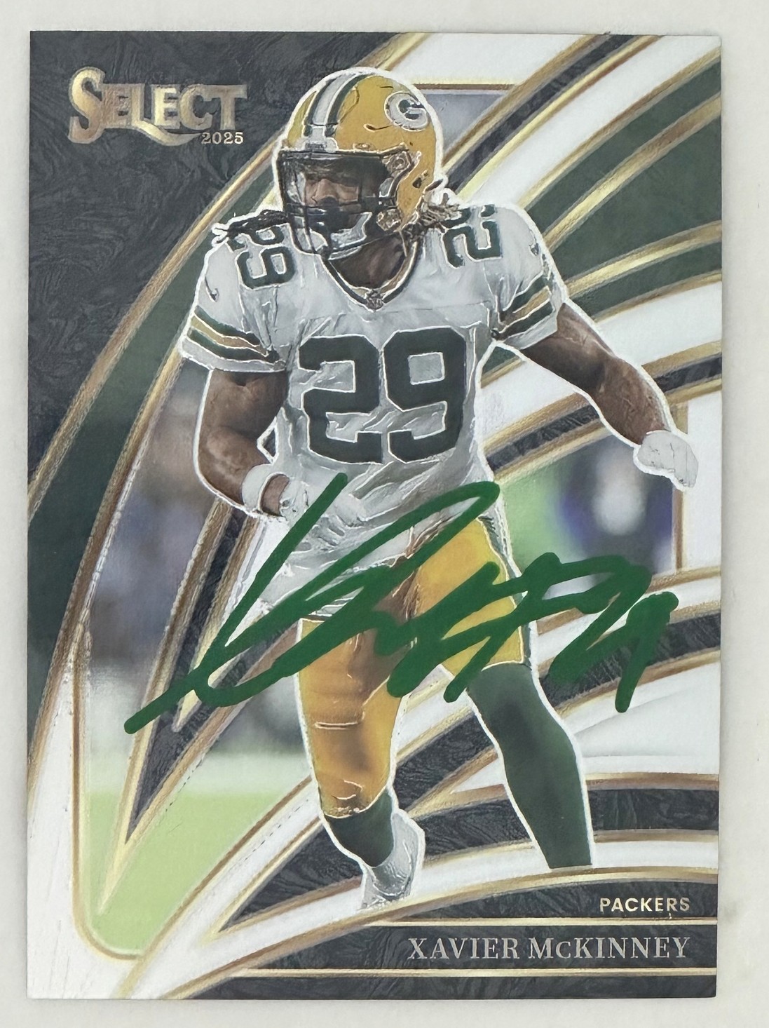 XAVIER MCKINNEY SIGNED 2025 PANINI SELECT CARD #266
