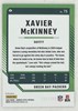 XAVIER MCKINNEY SIGNED 2024 DONRUSS OPTIC CARD #75