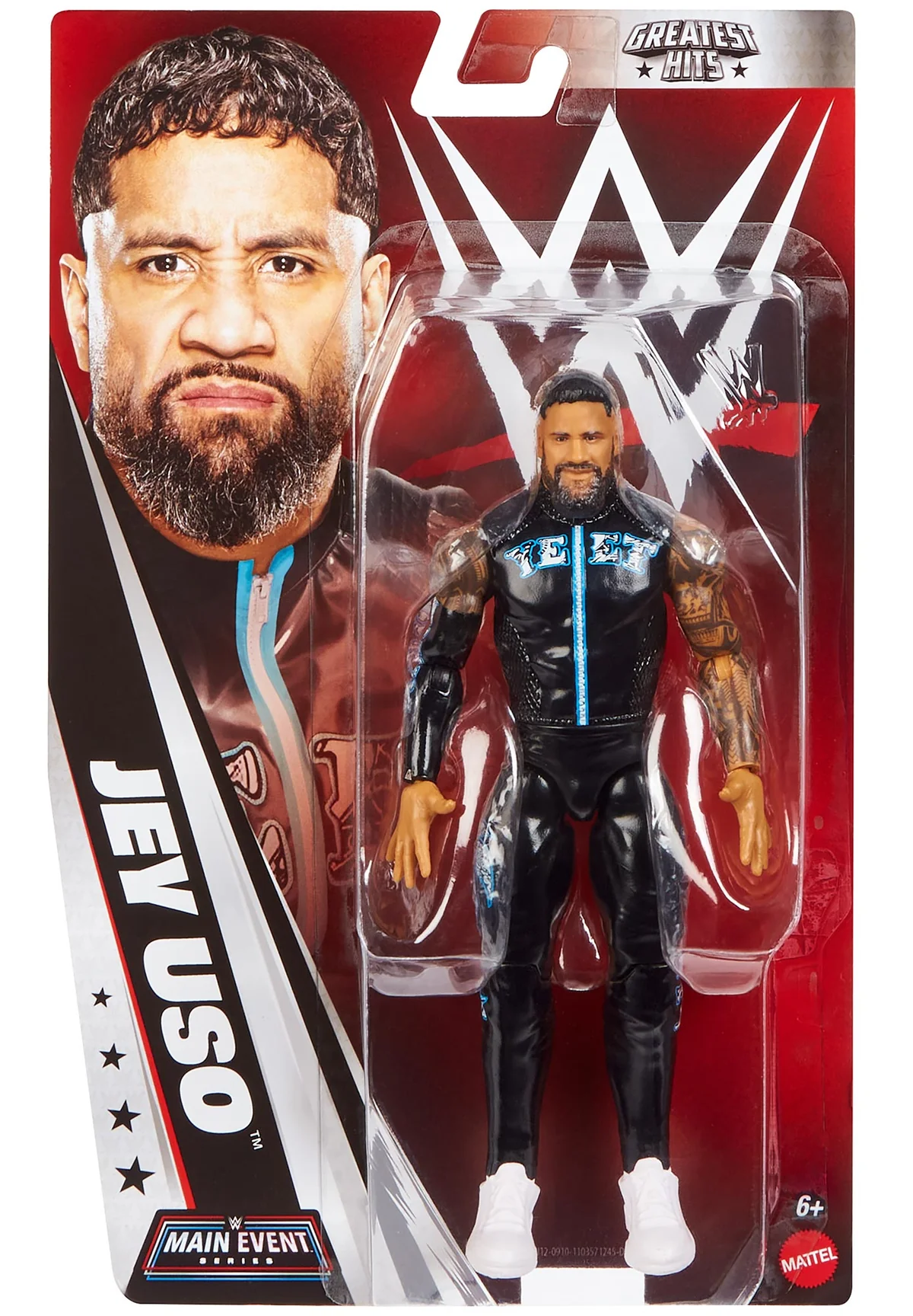 JEY USO WWE ACTION FIGURE - 2026 MAIN EVENT GREATEST HITS WAVE 2