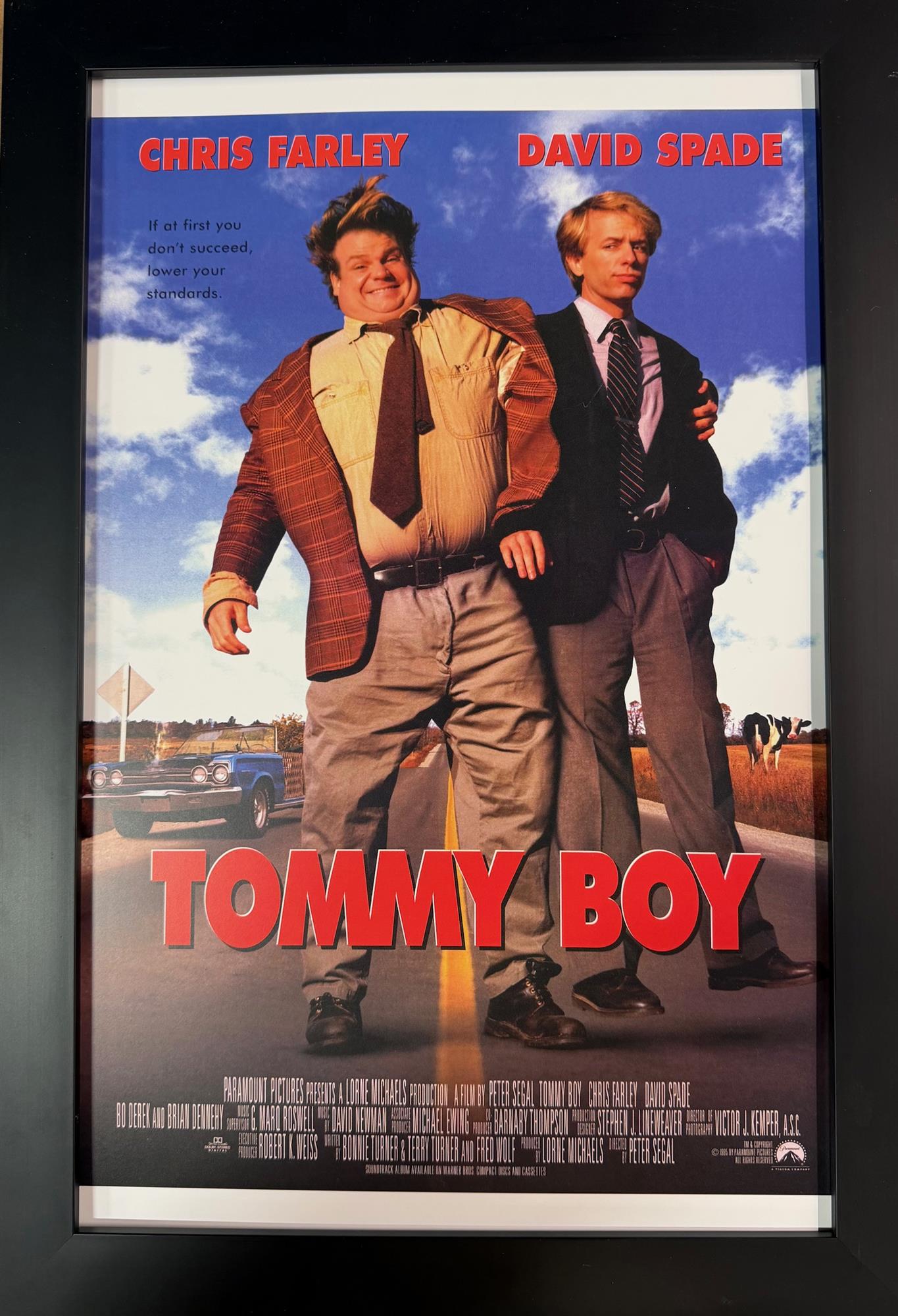 TOMMY BOY - FRAMED MOVIE POSTER