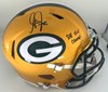 GREG JENNINGS SIGNED FULL SIZE PACKERS AUTHENTIC SPEED HELMET W/ XLV - BAS