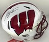 JONATHAN TAYLOR SIGNED FULL SIZE WI BADGERS SPEED AUTHENTIC HELMET - BAS