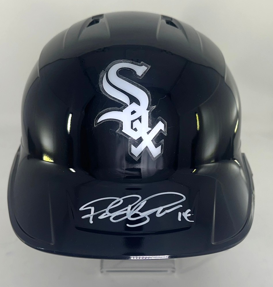 PAUL KONERKO SIGNED RAWLINGS FULL SIZE WHITE SOX HELMET- JSA