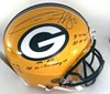 DONALD DRIVER SIGNED FULL SIZE PACKERS VSR4 PROLINE AUTHENTIC HELMET W/ CAREER STATS - JSA