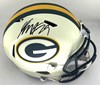 XAVIER MCKINNEY SIGNED FULL SIZE PACKERS 2026 RIVALRY REPLICA SPEED HELMET - JSA