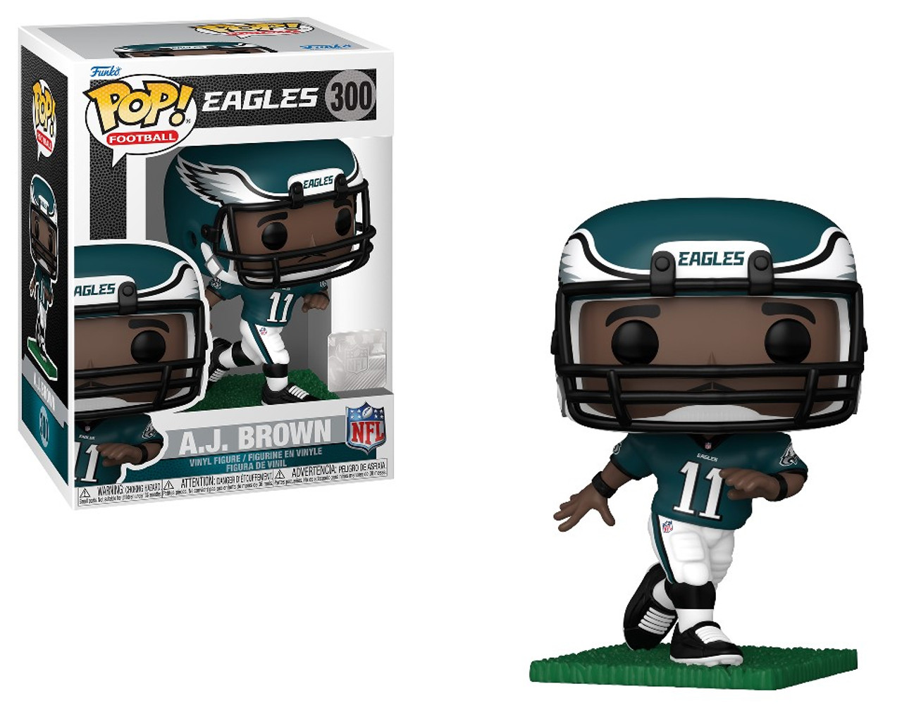 AJ BROWN PHILADELPHIA EAGLES NFL POP FUNKO FIGURE #300