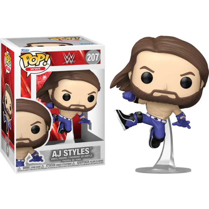 AJ STYLES - WWE - FUNKO POP FIGURE #207