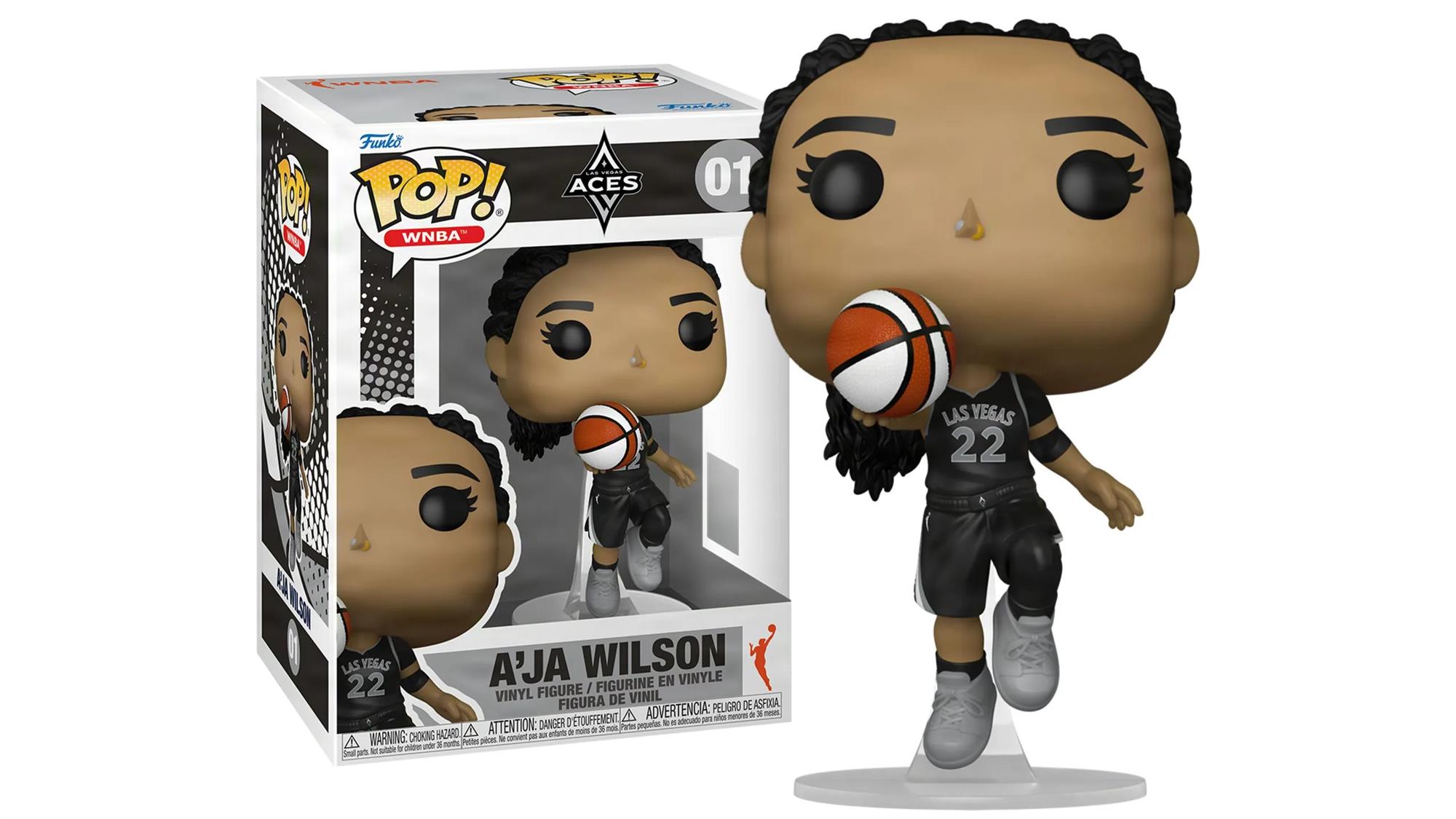 A'JA WILSON - LAS VEGAS ACES WNBA - FUNKO POP FIGURE #01