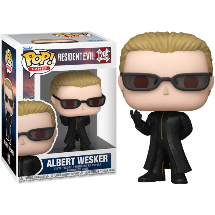 ALBERT WESKER - RESIDENT EVIL - FUNKO POP FIGURE #1295