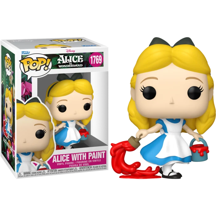 ALICE WITH PAINT - ALICE IN WONDERLAND - FUNKO POP FIGURE #1769
