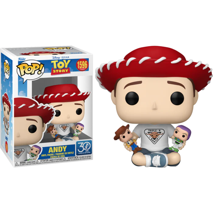 ANDY - TOY STORY - FUNKO POP FIGURE #1596