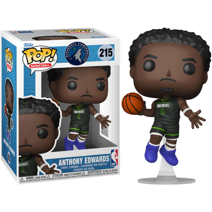 ANTHONY EDWARDS - NBA MINNESOTA TIMBERWOLVES - FUNKO POP FIGURE #215