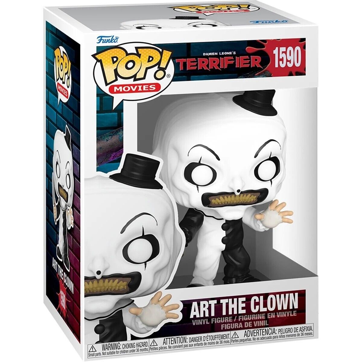 ART THE CLOWN - TERRIFIER - POP FUNKO FIGURE #1590