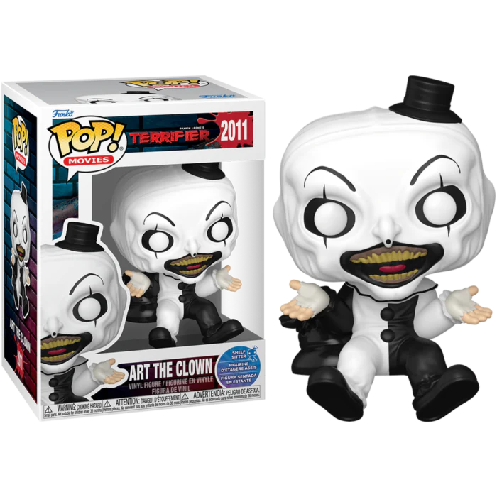 ART THE CLOWN - TERRIFIER - FUNKO POP SHELF SITTER FIGURE #2011