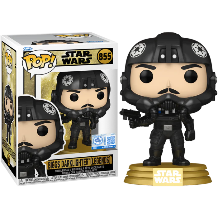 BIGGS DARKLIGHTER (LEGENDS) - STAR WARS - FUNKO POP FIGURE #855