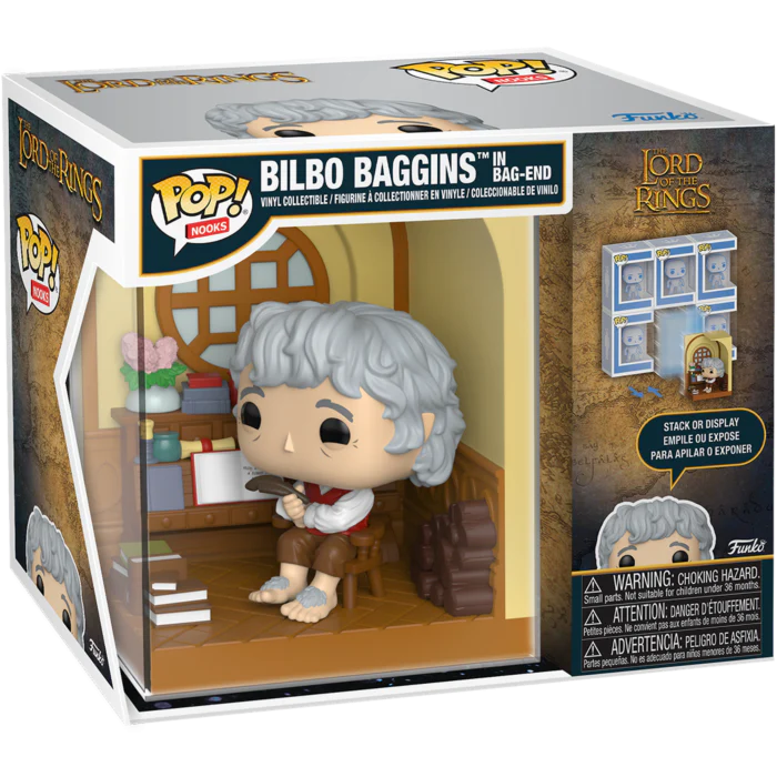 BILBO BAGGINS IN BAG-END - THE LORD OF THE RINGS - FUNKO POP NOOK FIGURE