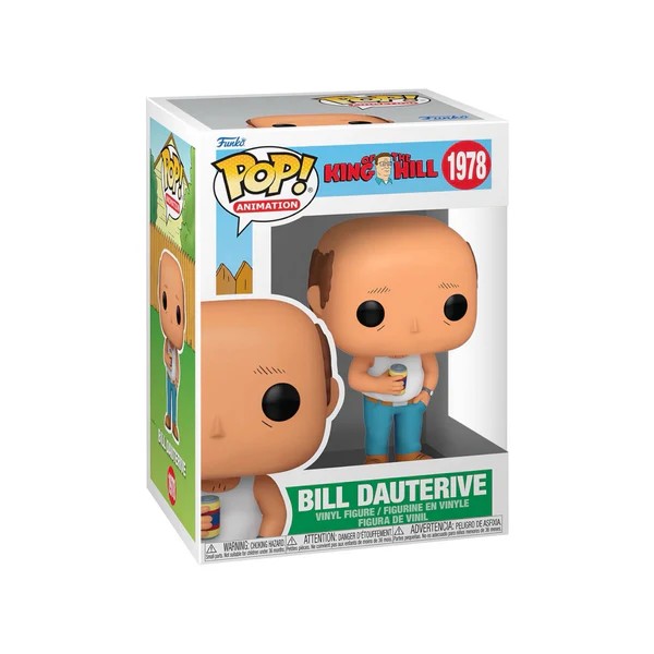 BILL DAUTERIVE - KING OF THE HILL - POP FUNKO FIGURE #1978